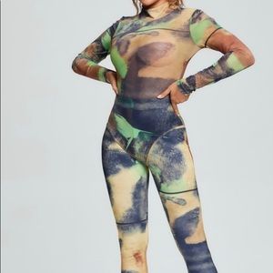 “Green Goddess” Bodysuit & Tights set